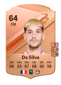 Florent Da Silva Rare 64 OVR