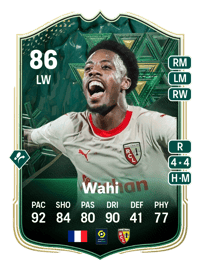 Elye Wahi Winter Wildcards 86 OVR