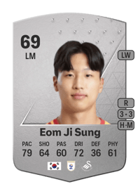 Eom Ji Sung Common 69 OVR
