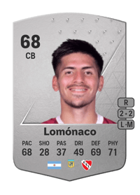 Kevin Lomónaco Common 68 OVR