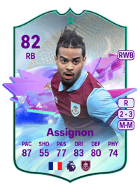 Lorenz Assignon In-Progress Future Stars Evolution 82 OVR
