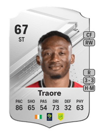 Bénie Traore Rare 67 OVR
