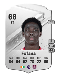 David Datro Fofana Rare 68 OVR