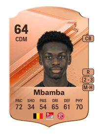 Noah Mbamba Rare 64 OVR