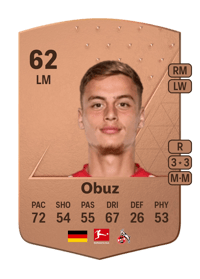 Marvin Obuz Common 62 OVR