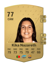 Kika Nazareth Common 77 OVR