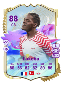 Castello Lukeba Future Stars 88 OVR