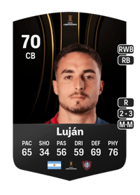 Gonzalo Luján CONMEBOL Libertadores 70 OVR