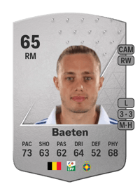 William Baeten Common 65 OVR