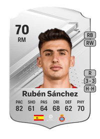 Rubén Sánchez Rare 70 OVR