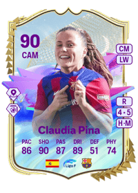 Claudia Pina Future Stars 90 OVR