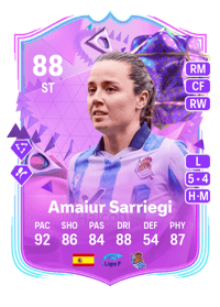 Amaiur Sarriegi Ultimate Birthday 88 OVR
