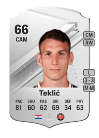 Tonio Teklić Rare 66 OVR
