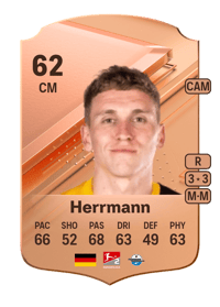 Luca Herrmann Rare 62 OVR