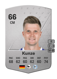 Lukas Kunze Common 66 OVR