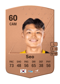 Jong-min Seo Common 60 OVR