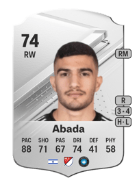 Liel Abada Rare 74 OVR