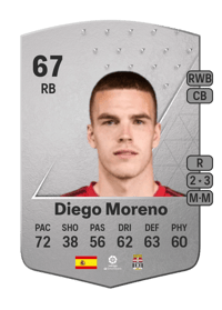 Diego Moreno Common 67 OVR