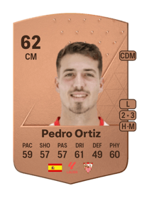 Pedro Ortiz Common 62 OVR