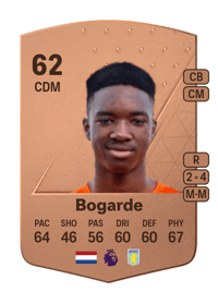 Lamare Bogarde Common 62 OVR