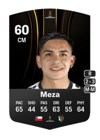 Nicolás Meza CONMEBOL Libertadores 60 OVR