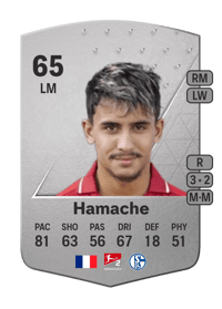 Ilyes Hamache Common 65 OVR