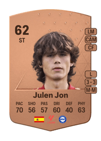 Julen Jon Common 62 OVR