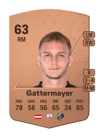 Angelo Gattermayer Common 63 OVR