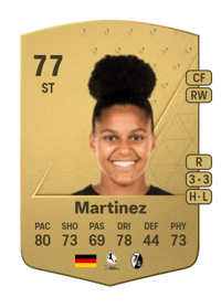 Shekiera Martinez Common 77 OVR
