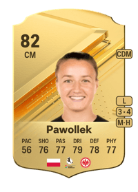 Tanja Pawollek Rare 82 OVR