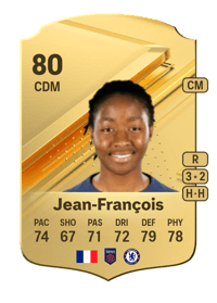Oriane Jean-François Rare 80 OVR