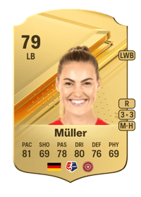 Marie Müller Rare 79 OVR