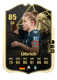 Michelle Ulbrich Team of the Week 85 OVR