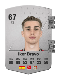 Iker Bravo Common 67 OVR
