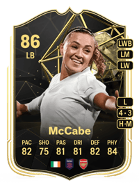 Katie McCabe Team of the Week 86 OVR