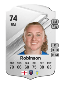 Katie Robinson Rare 74 OVR