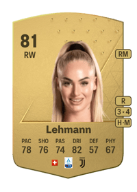 Alisha Lehmann Common 81 OVR