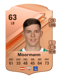 Martin Moormann Rare 63 OVR