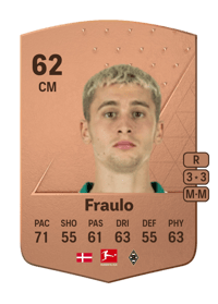 Oscar Luigi Fraulo Common 62 OVR