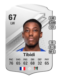 Alexis Tibidi Rare 67 OVR