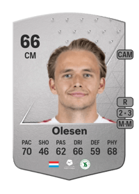 Mathias Olesen Common 66 OVR