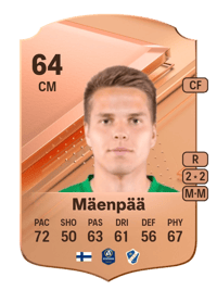 Niilo Mäenpää Rare 64 OVR