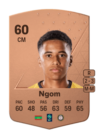 Oumar Ngom Common 60 OVR