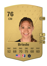 Belle Briede Common 76 OVR
