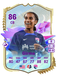 Naomi Girma Future Stars 86 OVR