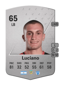 Martin Luciano Common 65 OVR
