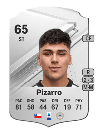 Damián Pizarro Rare 65 OVR