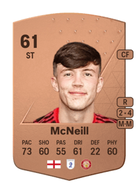 Charlie McNeill Common 61 OVR