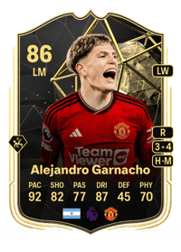 Alejandro Garnacho Team of the Week 86 OVR