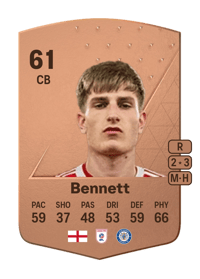 Rhys Bennett Common 61 OVR